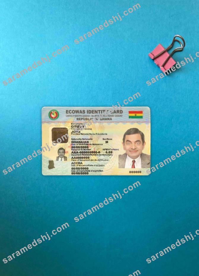 Ghana ID photolook FRONT